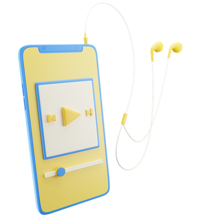 Music Player  3D Icon