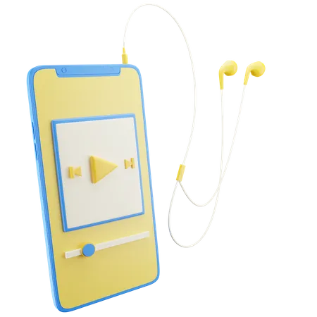 Music Player  3D Icon