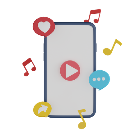 Music Player  3D Icon