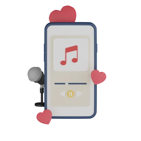 Music Player 3D Icon