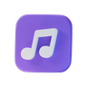 music-player 3d logos