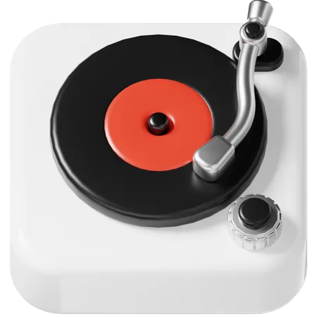 Music Player 3 D Icon 3D Icon