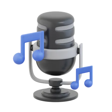 Music Podcast  3D Icon