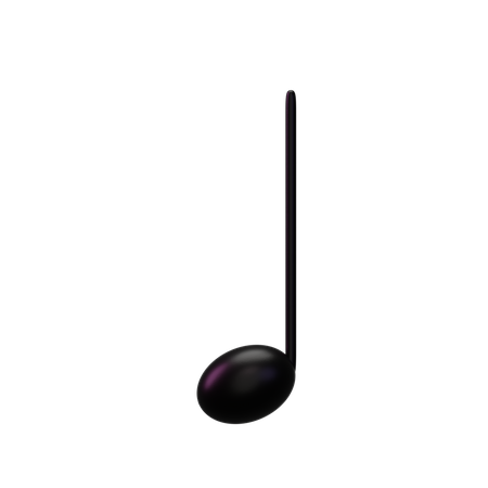Music Quaver note  3D Icon