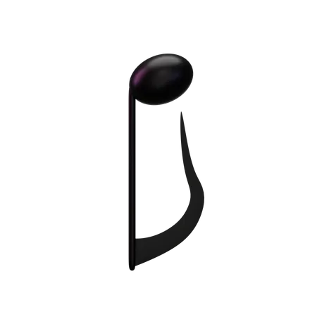 Music Semiquaver note  3D Icon