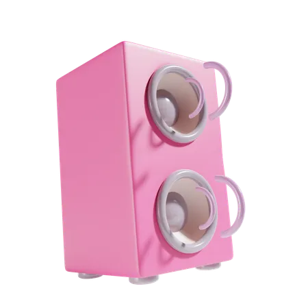 Music Speaker  3D Icon