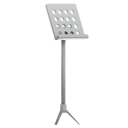 Music Stand  3D Icon