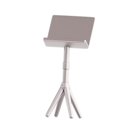 Music Stand  3D Icon