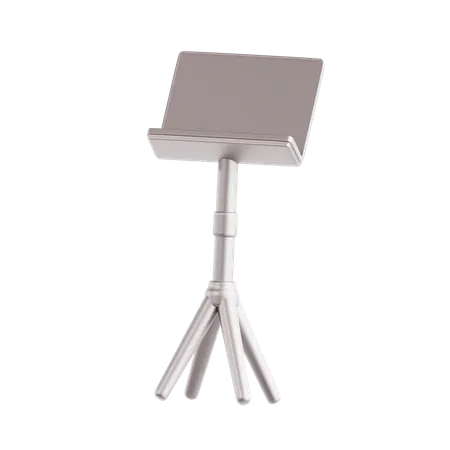 Music Stand  3D Icon