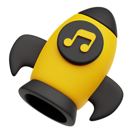 Music Startup  3D Icon