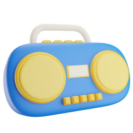 Music System  3D Icon