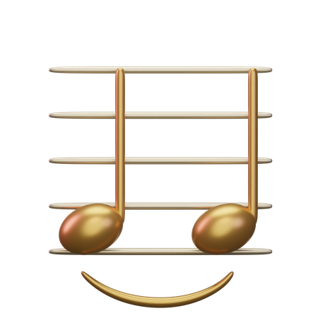 Music Tie  3D Icon