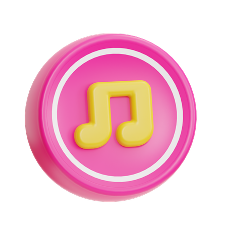 Music Tone  3D Icon