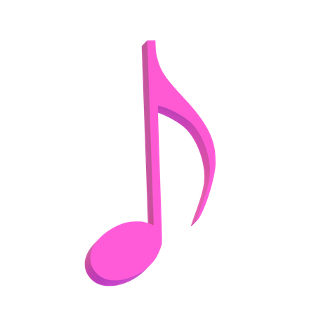 Music Tone  3D Icon