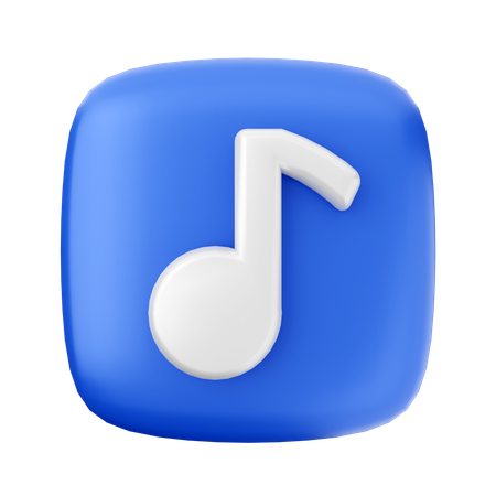 Music Tone 3D Icon