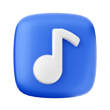 Music Tone 3D Icon