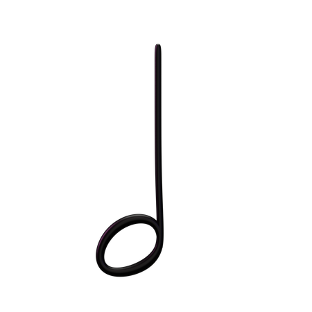 Music tremolo  3D Icon