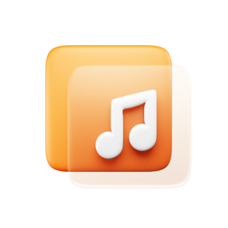 Music Tune  3D Icon