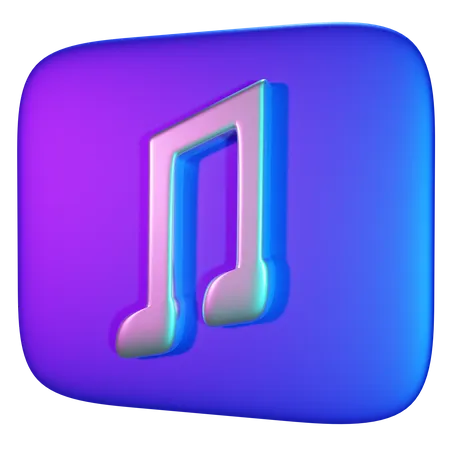 Music Tune  3D Icon