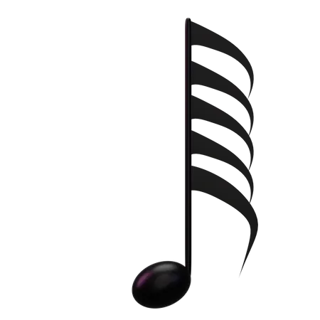 Music Whole note  3D Icon