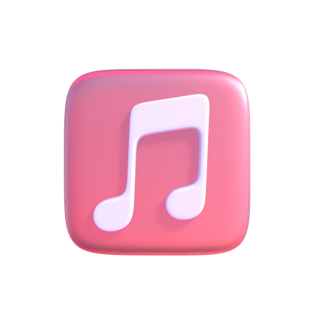 Música  3D Icon