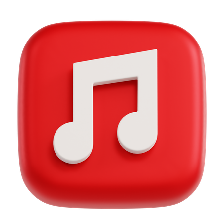 Música  3D Icon