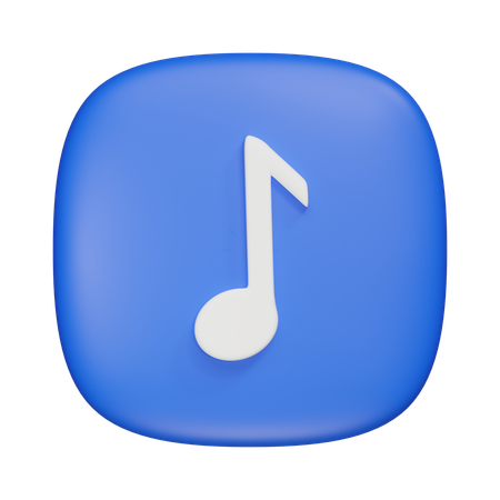 Música  3D Icon