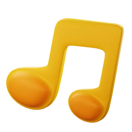 Música  3D Icon