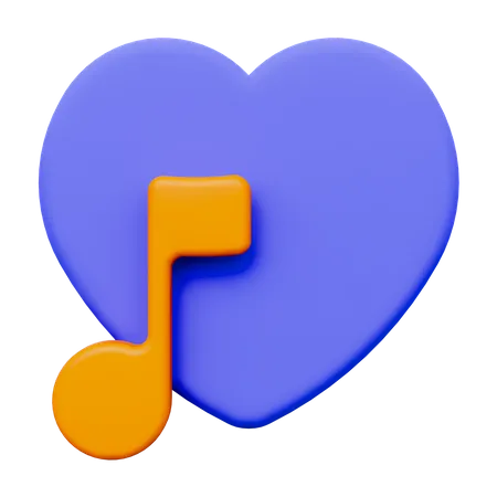 Música favorita  3D Icon