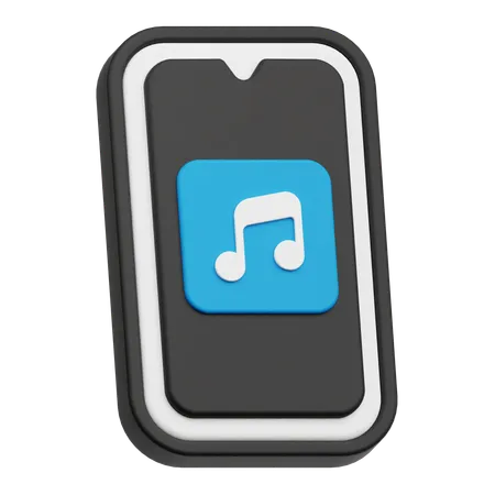 Musica movil  3D Icon