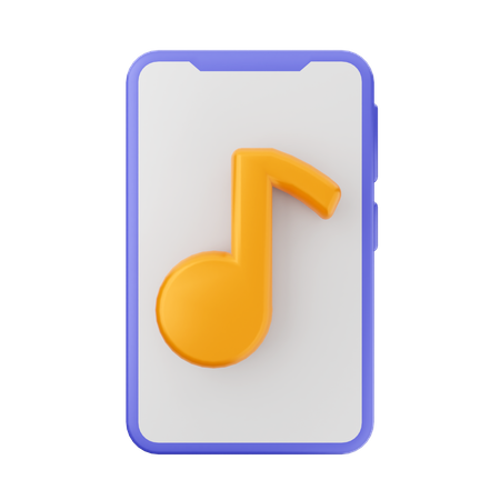 Musica movil  3D Icon