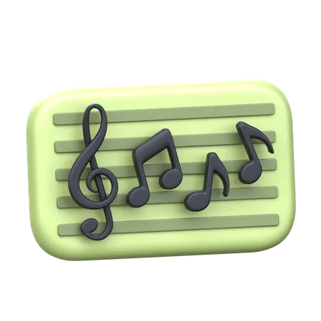 Musical Movie Genres 3 D Icon 3D Icon