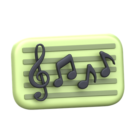 Musical  3D Icon