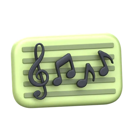 Musical  3D Icon