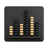 music pulse 3d logos