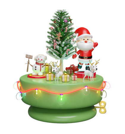 Musical Box  3D Icon
