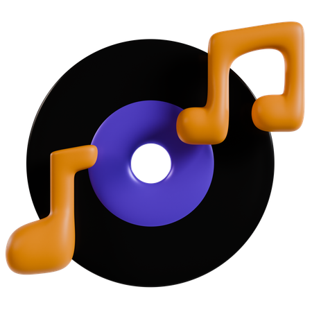 Musical Harmony Visualized  3D Icon