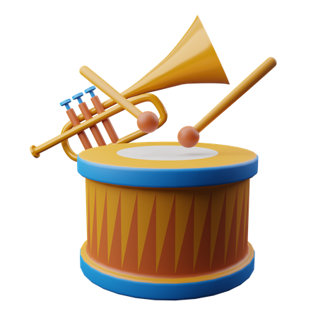 Musical Instrument  3D Icon