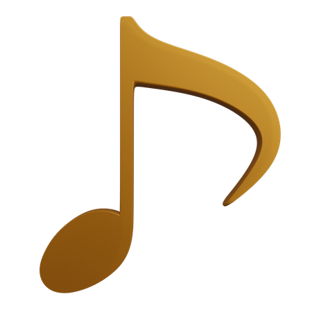 Musical Note  3D Icon