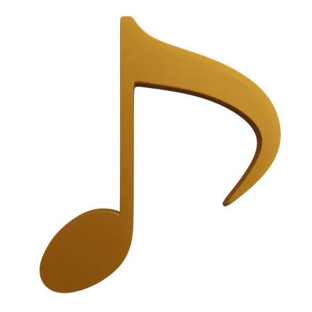 Musical Note  3D Icon