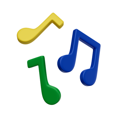 Musical Note  3D Icon