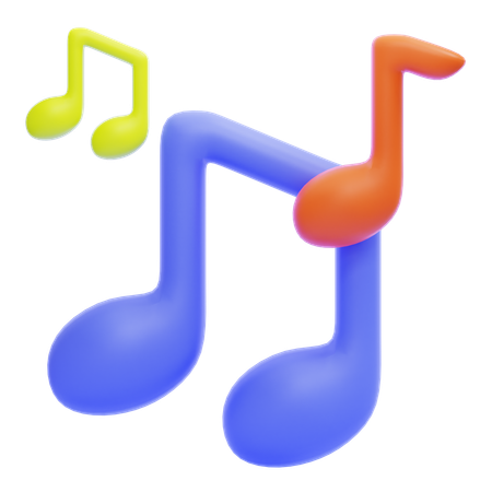 Musical Note  3D Icon