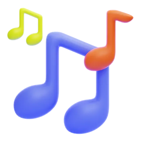 Musical Note  3D Icon