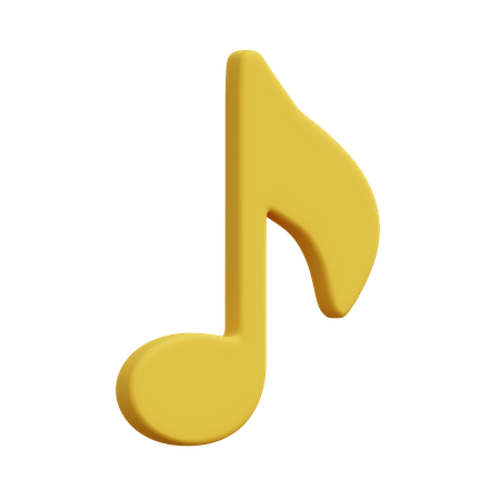 Musical Note  3D Icon