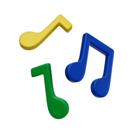 Musical Note  3D Icon