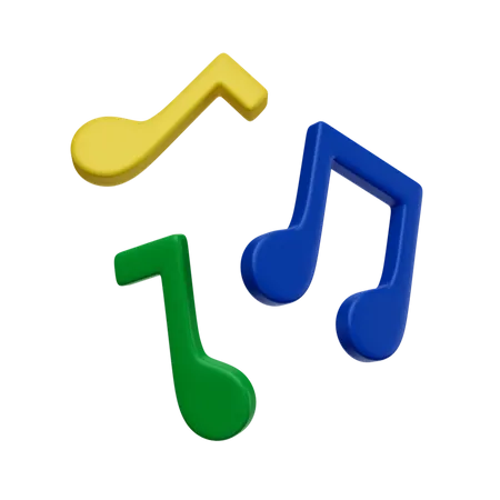 Musical Note  3D Icon