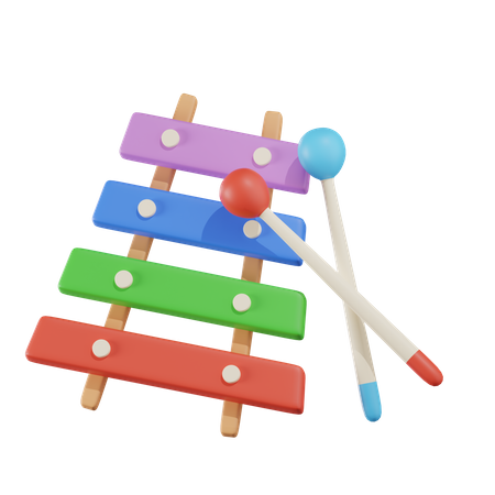 Musical Xylophone  3D Icon