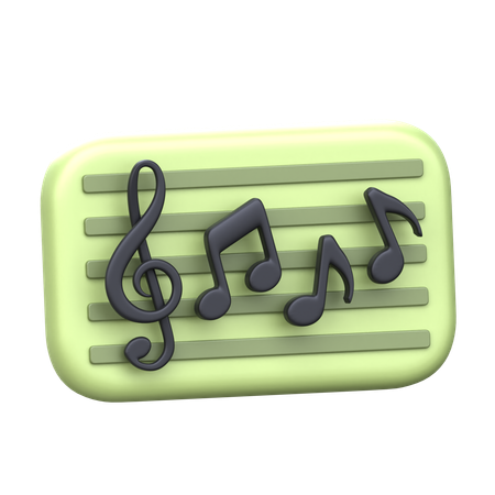 Musical  3D Icon