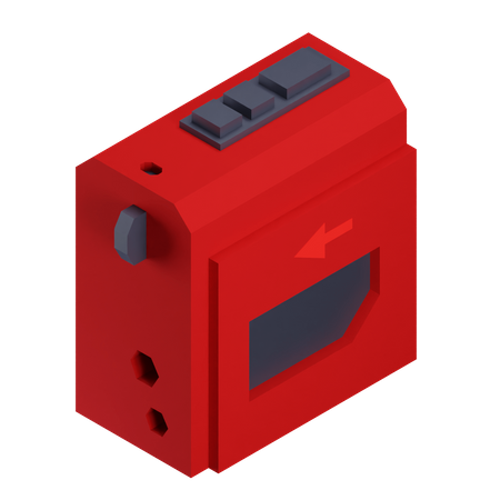 Musicassette  3D Icon