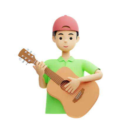 음악가 남성  3D Icon